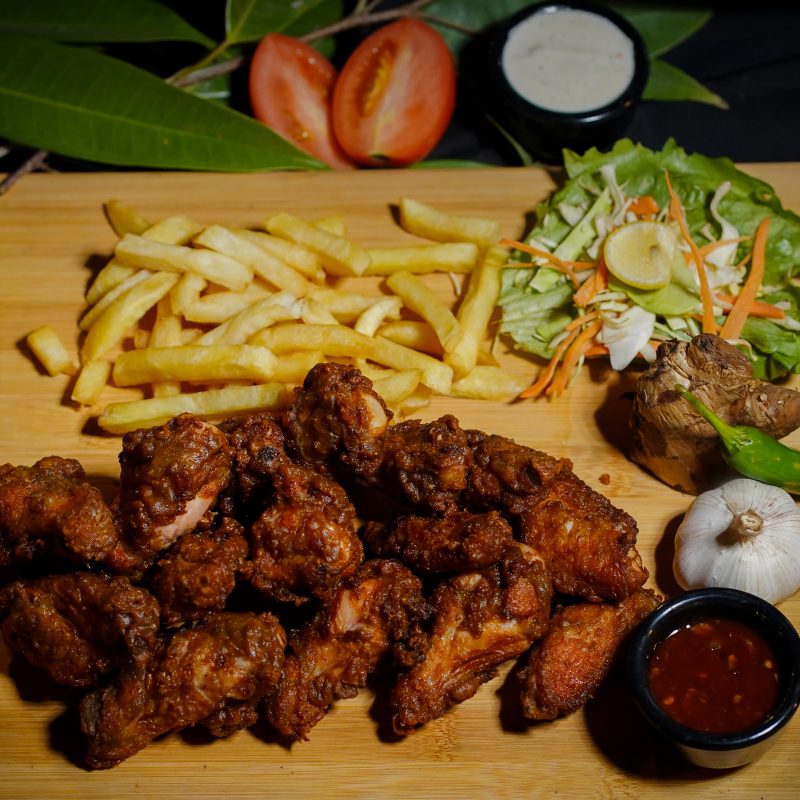 Chicken Adobo Wings 14 Pcs